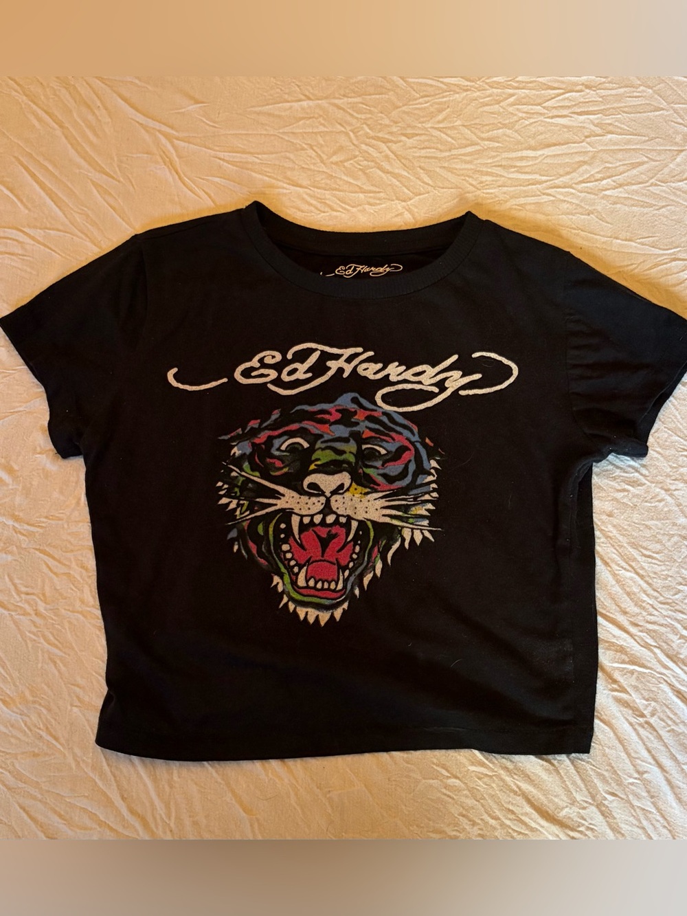 Ed Hardy baby tee size s
